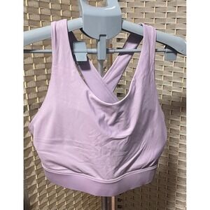 Fabletics No-Bounce High Impact Sports Bra Grape Taffy Purple‎ XXL